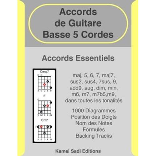 Accords De Guitare Basse 5 Cordes