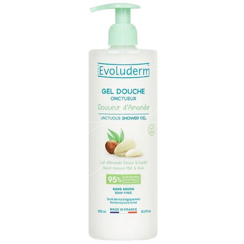 Evoluderm - Gel Douche Onctueux Douceur D'amande - 500ml 