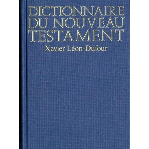 Dictionnaire Du Nouveau Testament