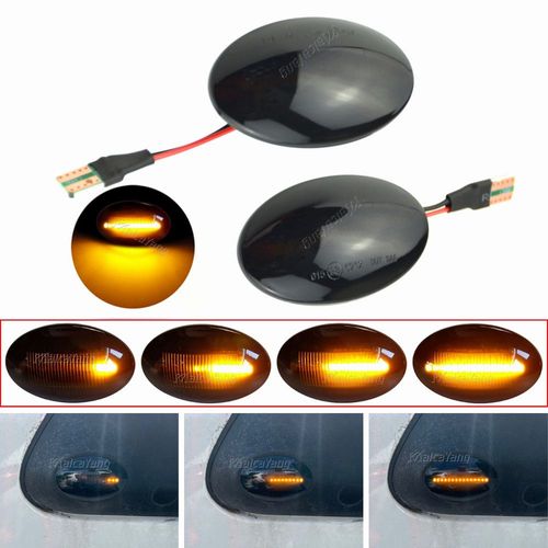 Feu De Position Latéral Led Pour Ford Fiesta Mk3 Mk4 Ka, Pour Mondeo Transit Tourneo, Clignotant Dynamique