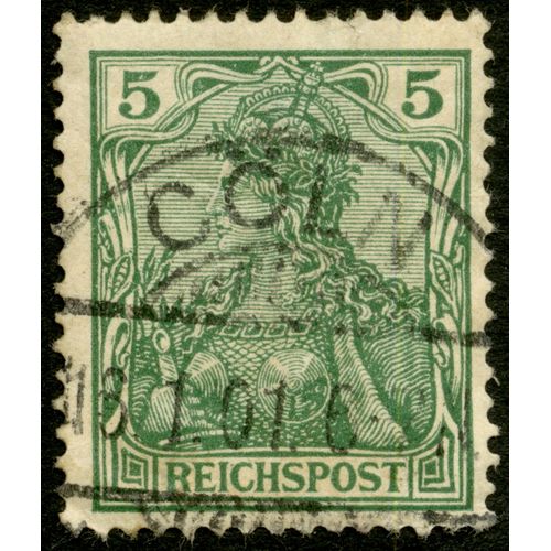 Timbre Oblitéré Reichspost 5