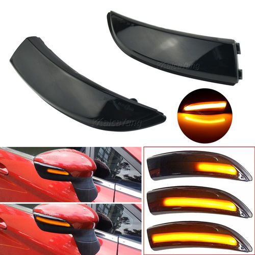 Clignotant Dynamique Led Pour Ford Fiesta Mk7 2008 ? 2017, Pour Fiesta Mk8, Rétroviseur Latéral, Indicateur Séquentiel