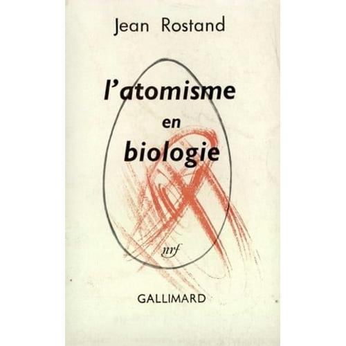 L'atomisme En Biologie