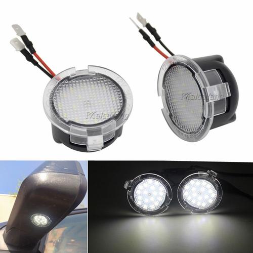 Feux De Rétroviseur Led Blancs, Pour Ford Taurus Expedition Edge F150 Flex Explorer Mustang Everest Ranger, Lampes Latérales De Voiture