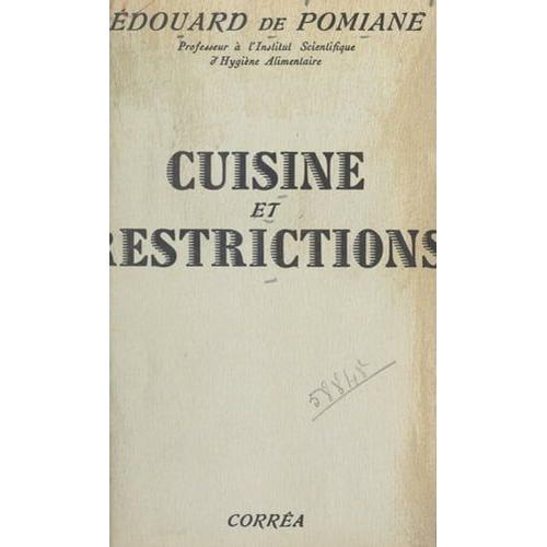 Cuisine Et Restrictions