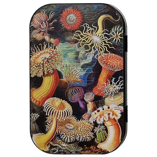 Étui Portable Laguna Ette Avec Capuchon Rabattable,18 Boîtes De Rangement En Métal,Humidificateur À Tabac,Papier À Rouler,Support Scellé À L'humidité,Accessoires Pour Fumeurs - Type Pattern A