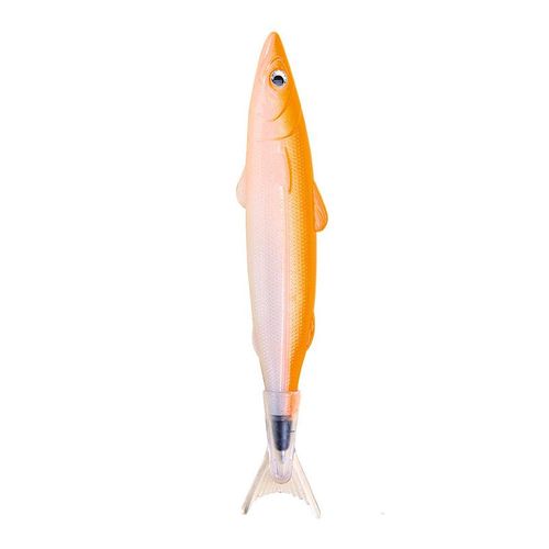 Stylo À Bille Mignon En Forme De Poisson Océanique,0.5mm,1 Pièce,Pour Écriture,Créatif,Cadeau De Bureau,Fournitures Scolaires,Papeterie,Kawaii - Type Orange