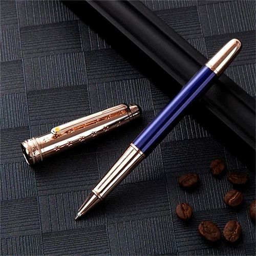 Stylo À Bille De Luxe Petit Prince,163 Mb,Rmatérielle,Fontaine,Bureau D'affaires,Sans Boîte - Type Blue And Rose Gold #B