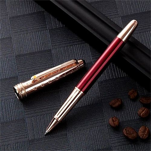 Stylo À Bille De Luxe Petit Prince,163 Mb,Rmatérielle,Fontaine,Bureau D'affaires,Sans Boîte - Type Red And Rose Gold #B
