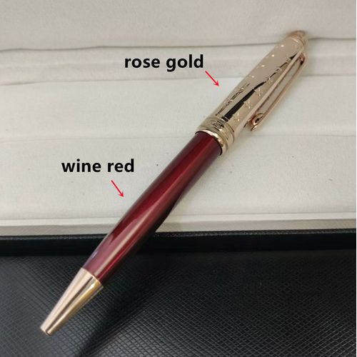 Stylo À Bille De Luxe Petit Prince,163 Mb,Rmatérielle,Fontaine,Bureau D'affaires,Sans Boîte - Type Red And Rose Gold #A