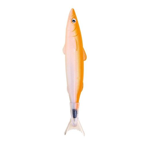 Stylo À Bille Poisson Drôle 0.5mm,1 Pièce,Boule En Rouleau,Encre De Couleur Noire Pour Écrire,Papeterie Créative,Bureau,École,A7220 - Type Orange
