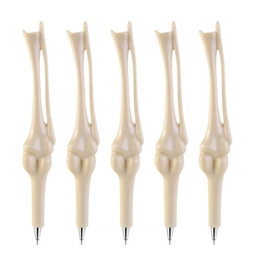 Stylos À Bille Sophia En Forme De Roman D'halloween,Stylos À Bille Sophia,Modules D'encre Noire,Adaptés Aux Artistes,Médecins,Infirmières,5 Pièces - Type B-Black