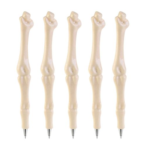 Stylos À Bille Sophia En Forme De Roman D'halloween,Stylos À Bille Sophia,Modules D'encre Noire,Adaptés Aux Artistes,Médecins,Infirmières,5 Pièces - Type C-Black