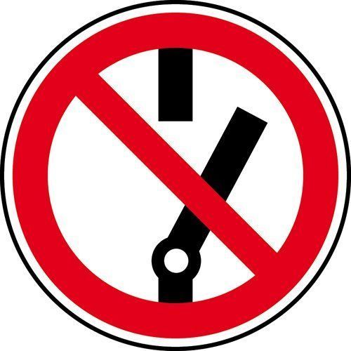 Panneau d'avertissement KS TOOLS Werkzeuge-Maschinen GmbH interrupteur hybride (917.3897)