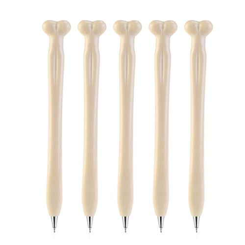Stylos À Bille Sophia En Forme De Roman D'halloween,Stylos À Bille Sophia,Modules D'encre Noire,Adaptés Aux Artistes,Médecins,Infirmières,5 Pièces - Type D-Black
