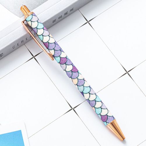 Stylo À Bille À Motifs De Poisson,Luxe,Mignon,Mariage,Métal,Papeterie,École,Fournitures De Bureau,Haute Qualité,1 Pièce - Type D