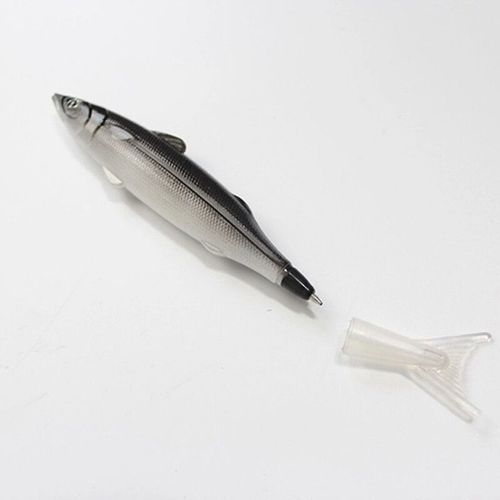 Stylo À Bille Poisson Océan 0.5mm,1 Pièce,Mignon,Créatif,Drôle,Papeterie,Fournitures Scolaires - Type B485-Black