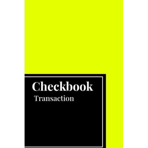 Retrogama Checkbook Transaction Register For Personal Checkbook: 2022 Check Payment & Deposit Record Keeper And Bank Account Ledger With Calender, Small Size Notebook, 6 X 9