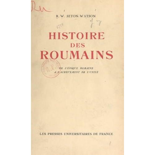 Histoire Des Roumains