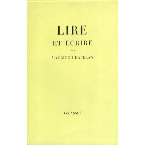 Lire Et Écrire