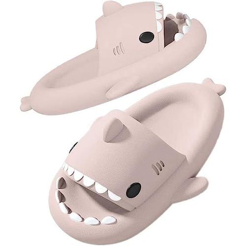 Claquettes Requin Femme Homme Chaussons de Maison Piscine et