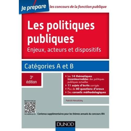 Les Politiques Publiques - 3e Éd.