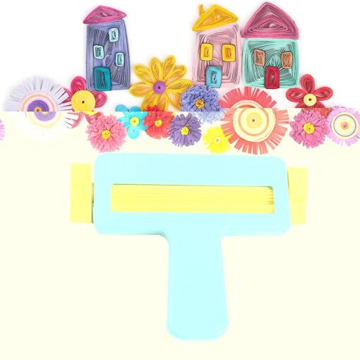 KeaJuidy Pince à Sertir Quilling Commande Manuelle Bande De Papier