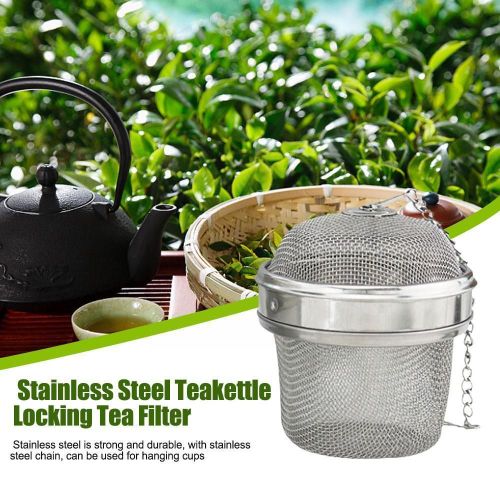 Infuseur À Thé Avec Chaîne En Acier, Chaîne En Maille, Trésor Domestique, Nouveau Fabricant De Saveur, Saucière, Filtre De Vidange, K4x0, 304