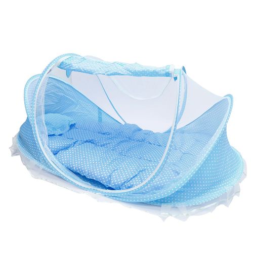 Lit De Voyage Portable Pour Bébé De 0 À 18 Mois, Tente Cpull Avec Moustiquaire Respirante Et Un Oreiller