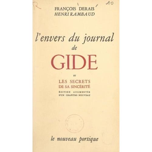 L'envers Du "Journal" De Gide, Tunis 1942-1943