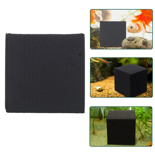 Filtre À Charbon Actif Pour Aquarium, Outil De Livres, Supporter Ficateur D'eau, Cube De Charbon Actif, Poisson Précieux, Maison