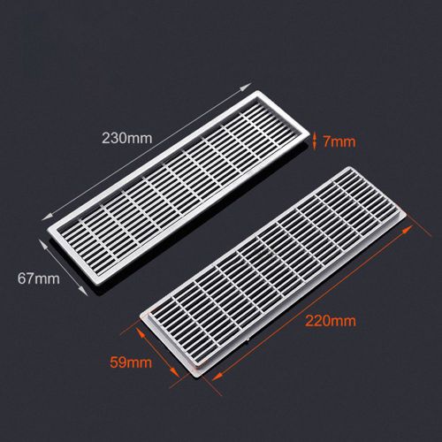 Grille d'aération avec ¿illets, Grille de ventilateur, Placard, Ornements de trou de chaussure, Décoration d'aération, Accessoires de garde-robe