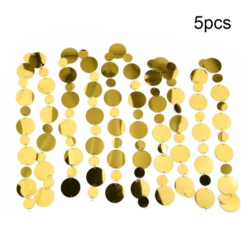 Rideaux À Paillettes En Pvc, Cloisons En Plastique, Fournitures Pour La Maison, Festival, Ix, Décoration De Mariage, Or, Argent, 1m, 5 Pièces
