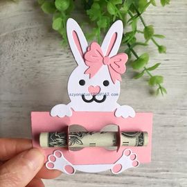 Lot De 4 Matrices De Découpe En Forme De Lapin De Pâques Pour La