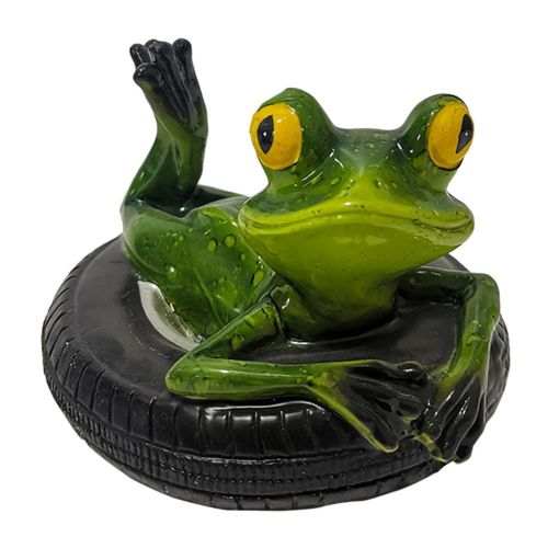Décor Flottant Pour Piscine, Radeau, Statue En Résine, Décor De Jardin, Fontaine D'eau Flottante