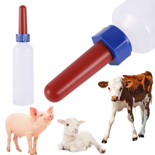 Bouteille D'alimentation Pour Animaux De Ferme, Alimentation Pour Porcelet, Distributeur De Lait De Veau Avec Continents, Mouton, Agneau, 0-500ml, 1 Pièce