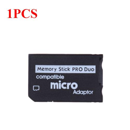 Mini lecteur de carte mémoire Stick Pro Duo, adaptateur de carte Micro SD TF  vers MS, prise en charge de l'accès, carte SD 2 Go et carte TF 16 Go,  nouveau