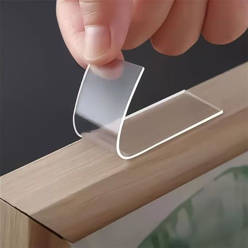 Bande adhésive Double face pour montage, 60 pièces, Nano bandes autocollantes Double face pour montage