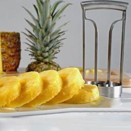 Coupe Ananas Éplucheur Trancheur Fruits Acier Inoxydable Outil Cuisine Neuf