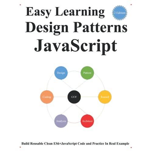 Easy Learning Design Patterns Javascript (2 Edition): Build Reusable Clean Es6+Javascript Code And Practice In Real Example