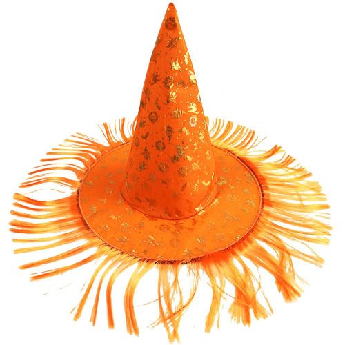 Chapeau D'halloween Écologique Confortable, Paillettes/Perruque, Festival Fantôme, Accessoires De Fête, Cadeaux De Fête, Casquette De Cosplay, Chapeau De Sorcière