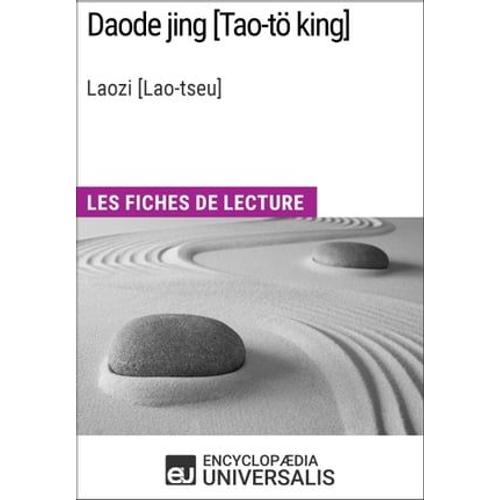 Daode Jing [Tao-Tö King] De Laozi [Lao-Tseu]