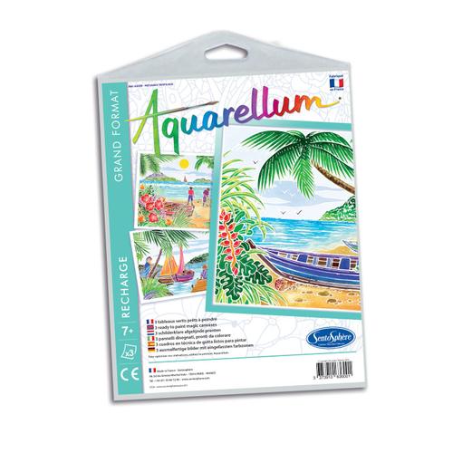 Aquarellum Recharge Aquarellum - Paysages Tropicaux