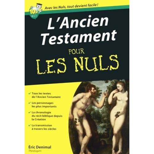 L'ancien Testament Poche Pour Les Nuls