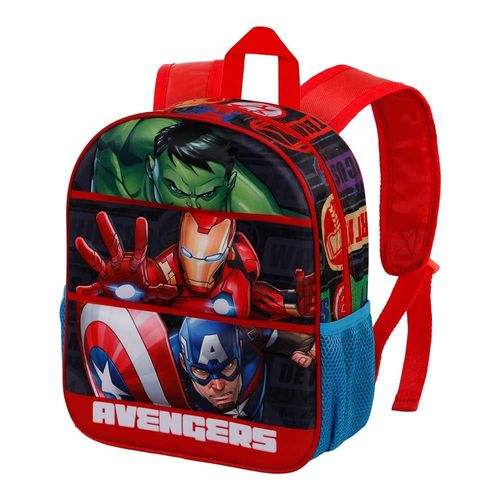 Avengers Union Sac à dos 3D Petit, Rouge