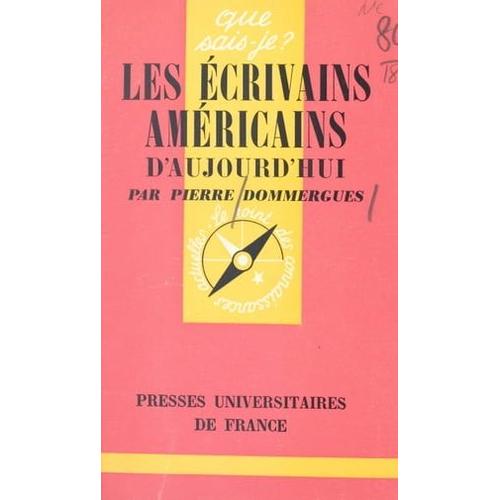 Les Écrivains Américains D'aujourd'hui