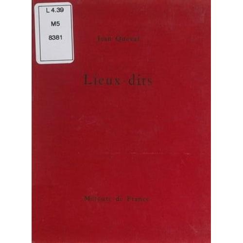 Lieux-Dits