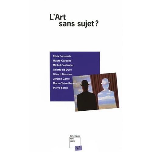 L'art Sans Sujet