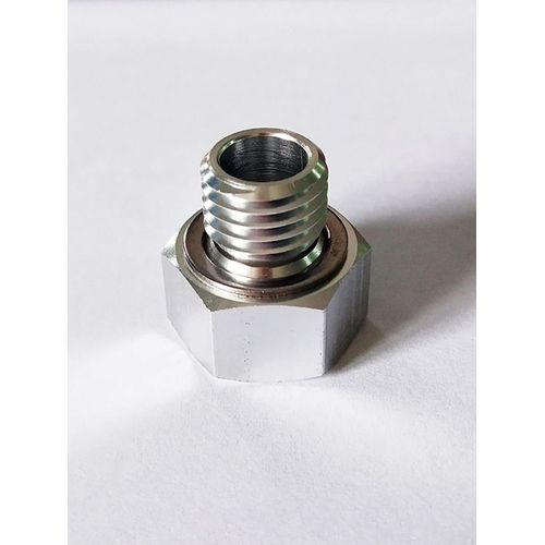 Adaptateur De Capteur De Pression D'huile M12 X 1.5 Vers 1/8 Npt,Raccord De Port Pour Remplacement De Moteur Ls Ls1 Lsx Ls3 - Type Argent