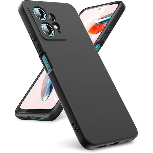 Coque Silicone Noir Pour Xiaomi Redmi Note 12 4g Little Boutik®